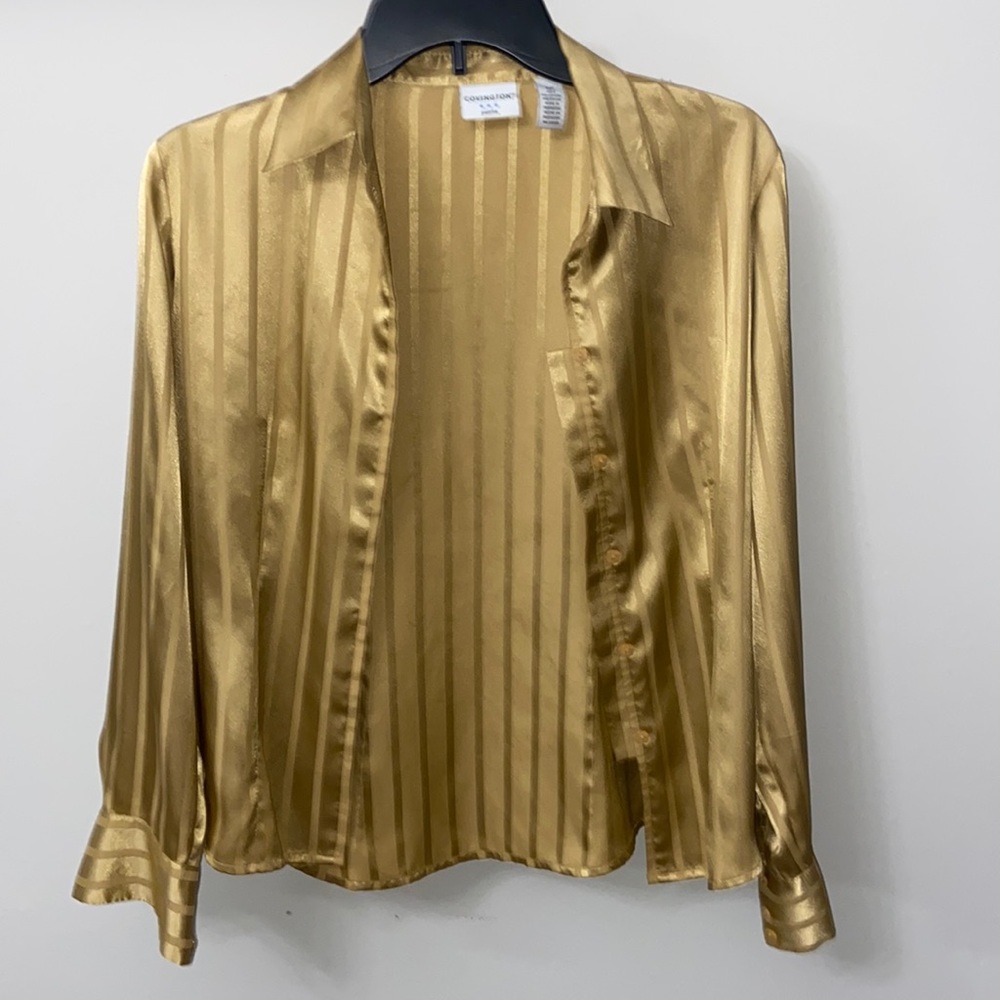 Vintage Petite silk button down